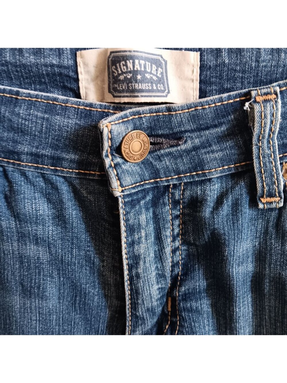 Womens Denim Shorts Size Misses 18 Levis Signature Made In Pakistan